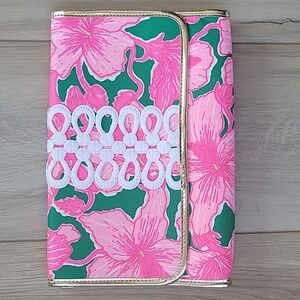 Lilly Pulitzer Oversized Clutch Purse